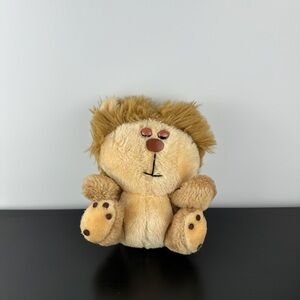 Blushers Mighty Star Coco Sleepy Lion 7” #4189 Brown Cream Plush Stuffed Animal